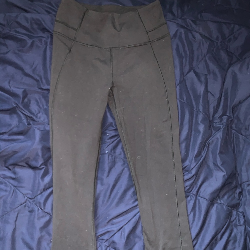 Lululemon Black leggings, size 8